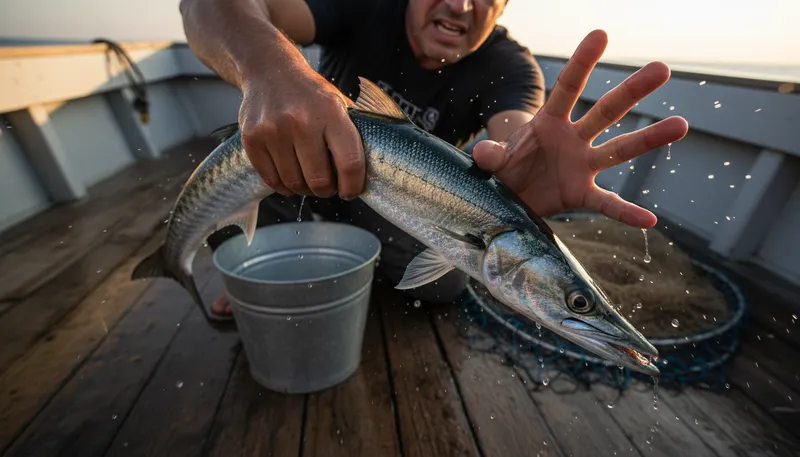 Illustration of slippery as an eel: Difficult to hold or catch.