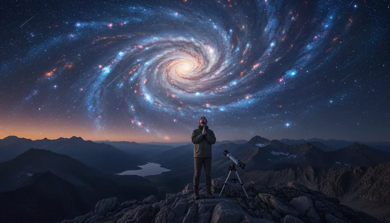 Illustration of galactic: related to galaxies or outer space