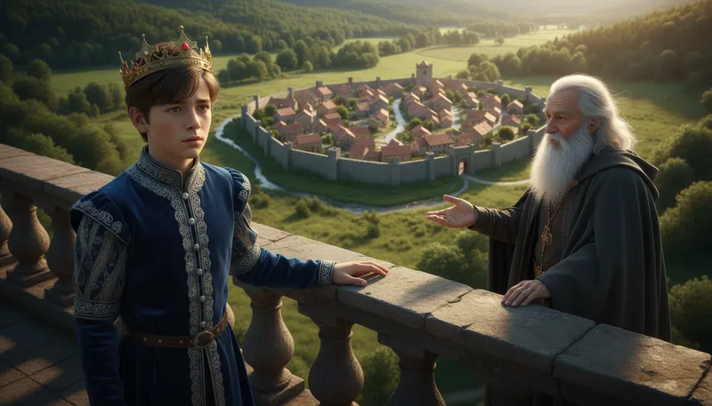 Illustration of principality: a territory ruled by a prince.