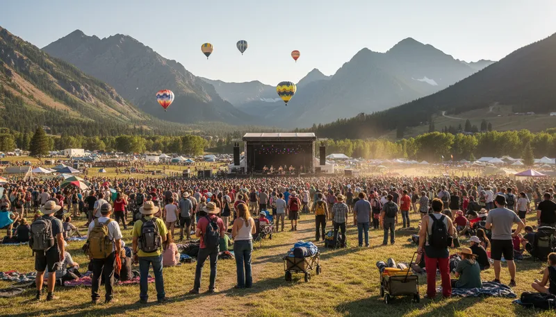 Illustration of telluride: A mineral or a place name, often scenic.