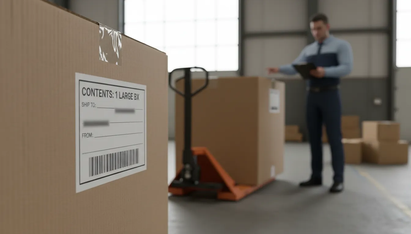“bx” kelimesinin çizimi: A written abbreviation for a square cardboard container.