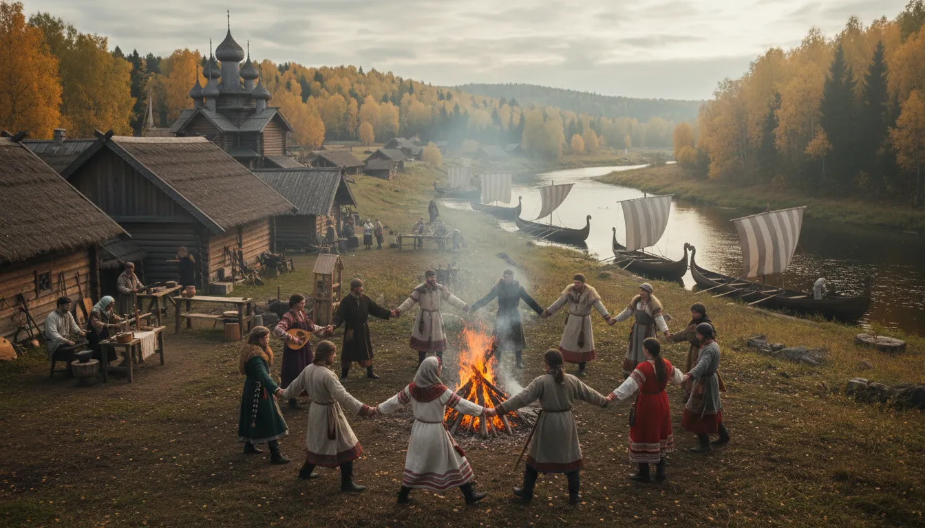 Rus का चित्र: an early medieval state in eastern Europe