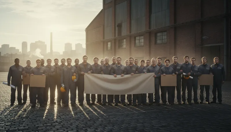 Illustration of solidarity: Unity or agreement among individuals with common interests.