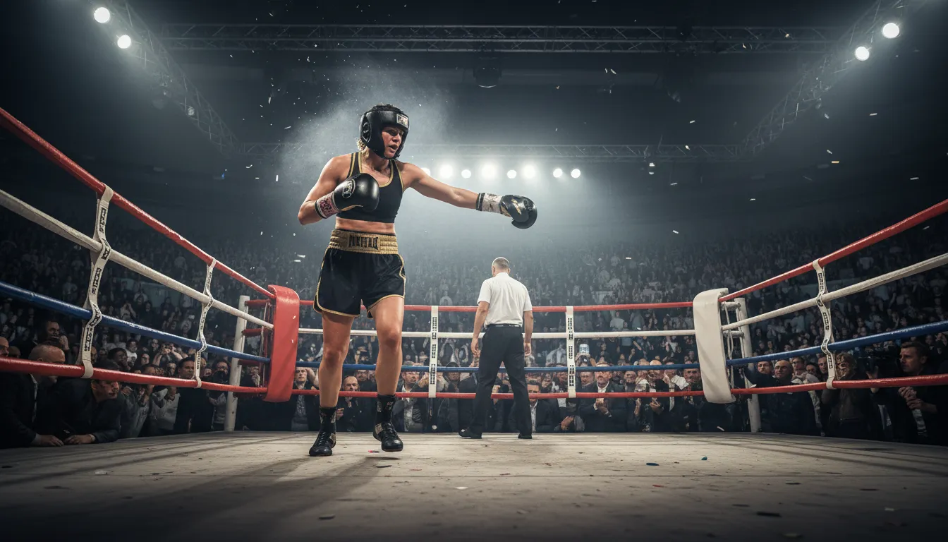 clean someone's clock का चित्र: To defeat someone decisively.