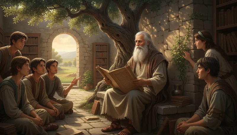 Illustration of isaiah: a biblical prophet