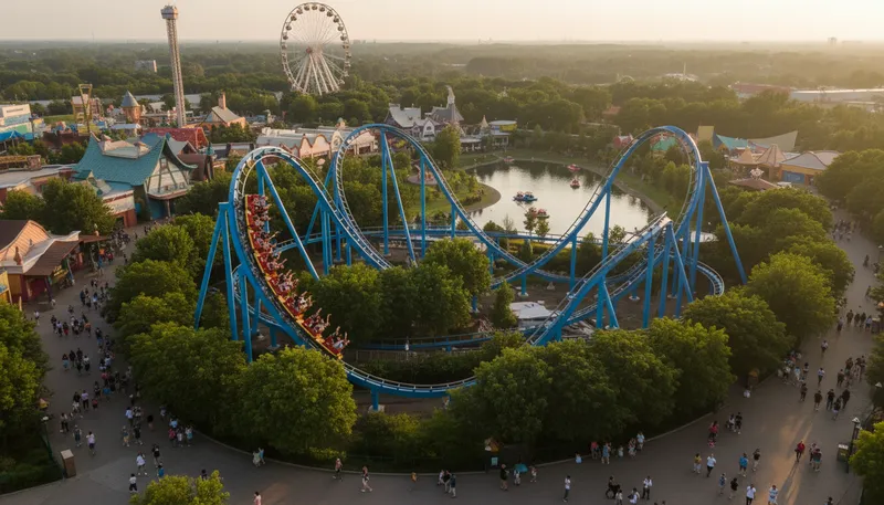 Illustration of roller: type of coaster