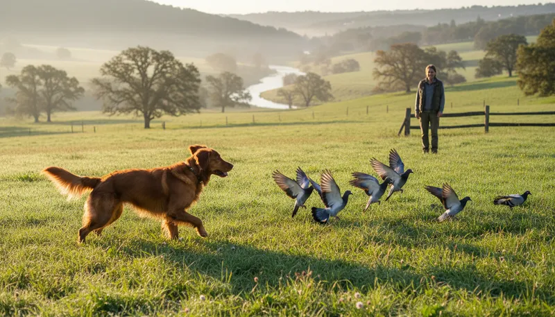 Illustration of setter: A dog trained to locate game birds.