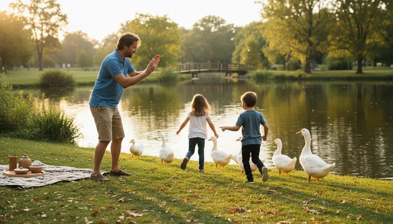 Illustration of duck off: to leave quickly or suddenly.