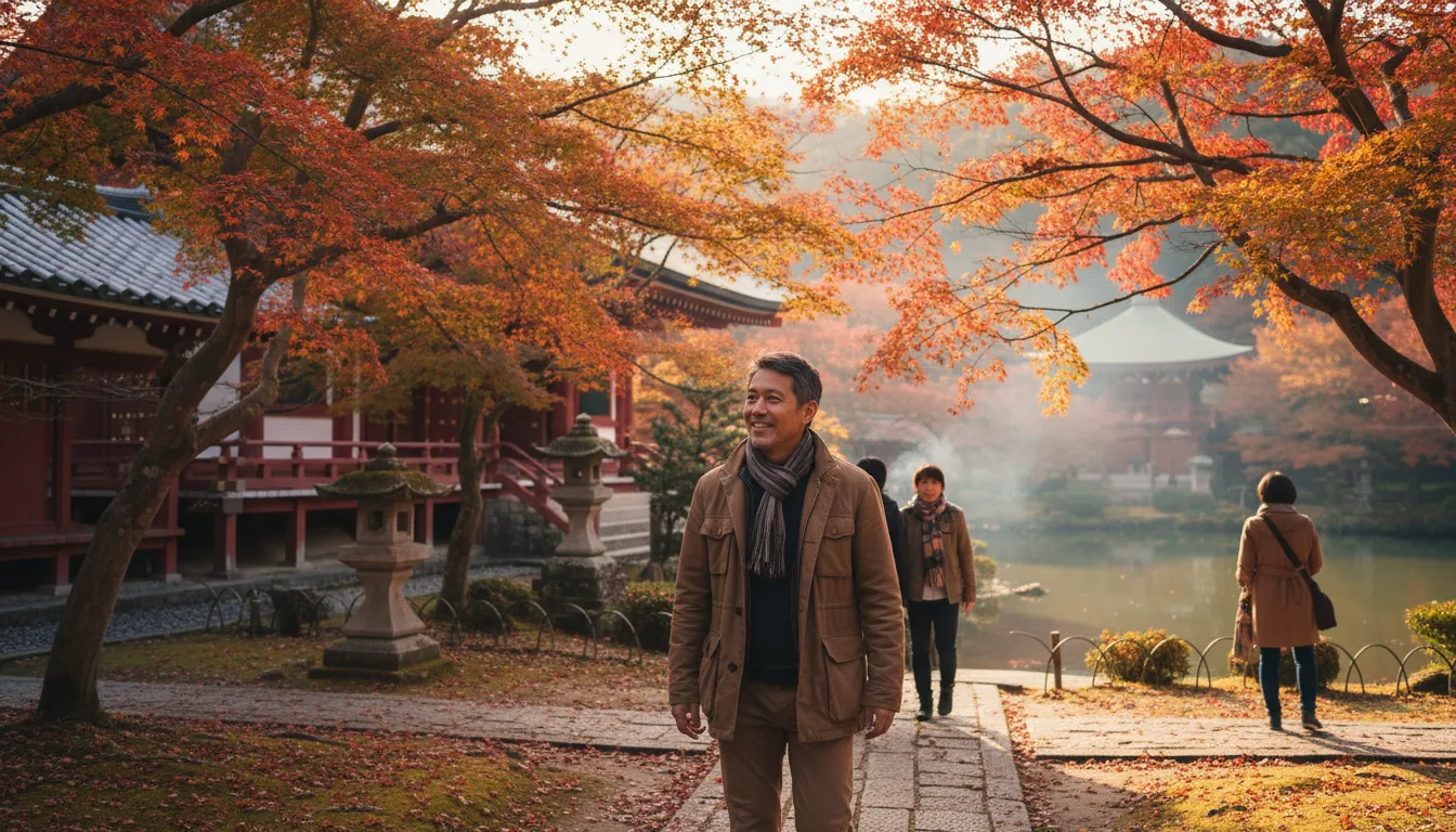 Ilustrasi aki: A Japanese word for autumn season.