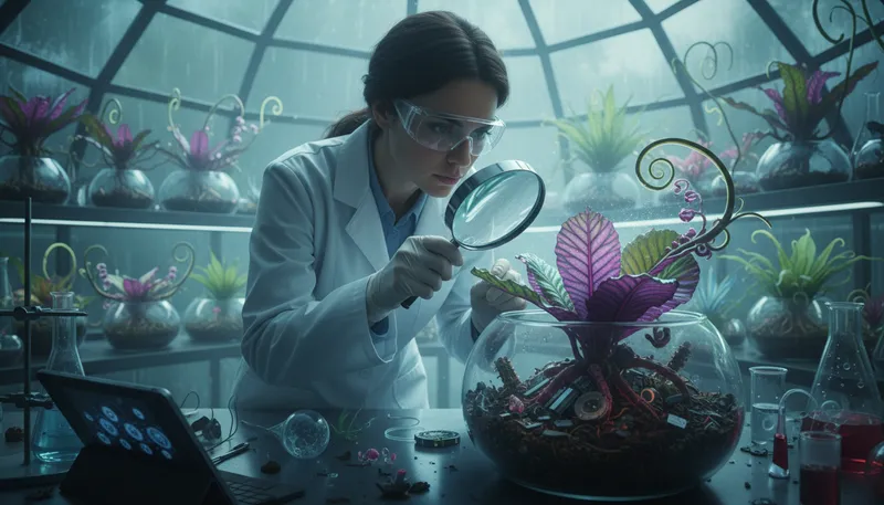 Illustration of mutant: something that has undergone change or alteration