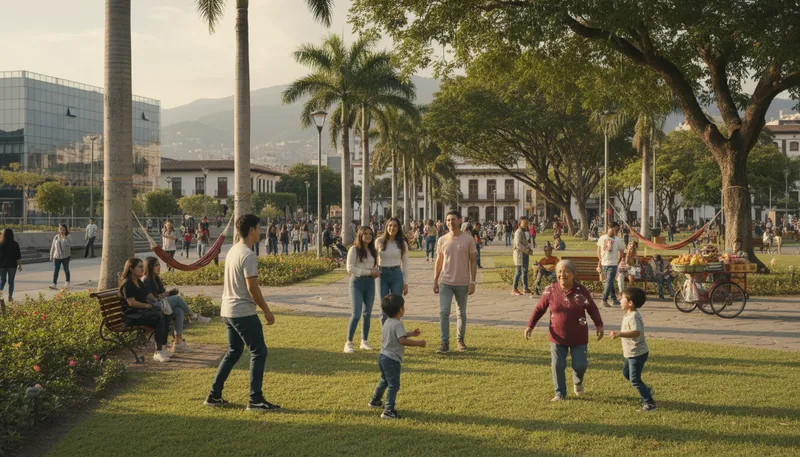 Illustration of medellin: A city in Colombia known for innovation.