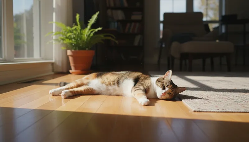 Illustration of sprawl: To spread out over a large area awkwardly.