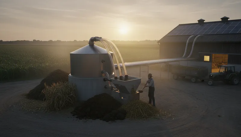 Illustration of biofuel: Fuel made from living matter.