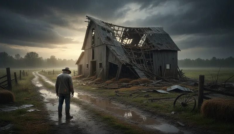 Illustration of annihilation: Complete destruction or obliteration.