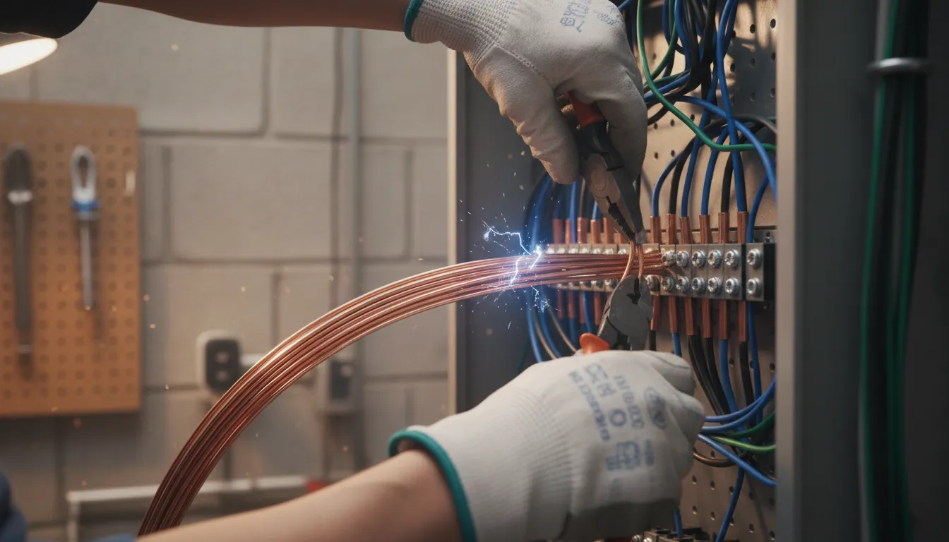 conductive 일러스트: Able to transmit heat or electricity.
