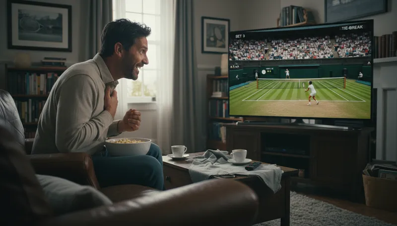 Illustration of wimbledon: a famous tennis tournament in England