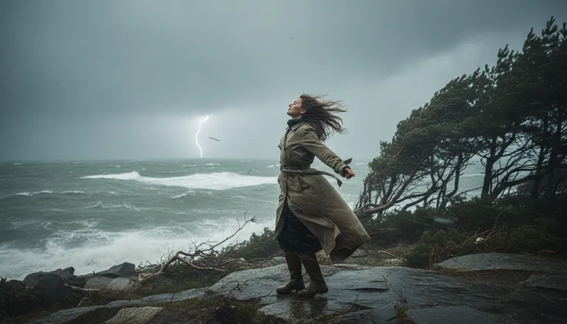 Illustration of go with the wind: Adapt easily to changing circumstances.