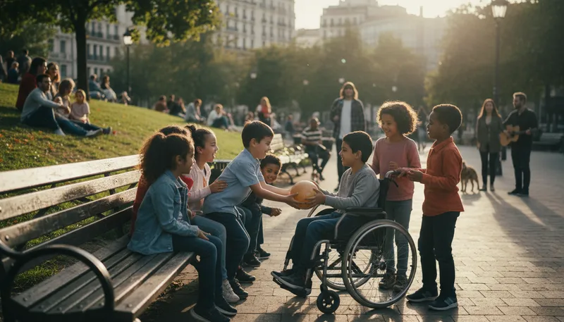 Illustration of discrimination: recognition of differences