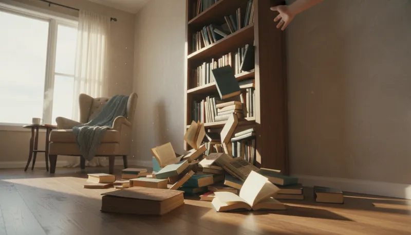 Illustration of all of a heap: in a disorganized or confused state