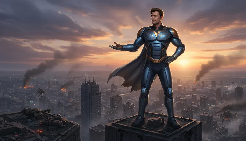 Illustration of invulnerable: not able to be harmed or damaged