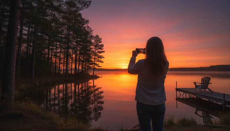 Illustration of photo: A picture taken with a camera.