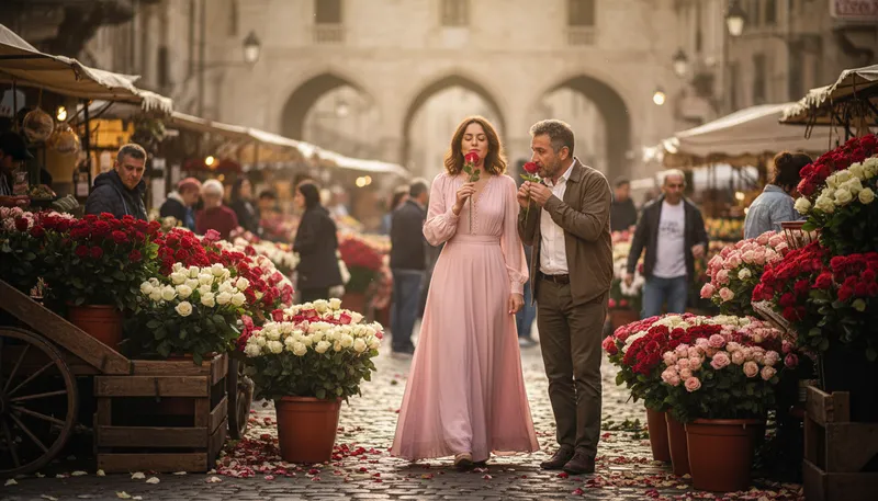 Illustration of smell like a rose: to appear innocent or blameless