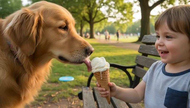 Illustration of lick: To touch or move the tongue against something.