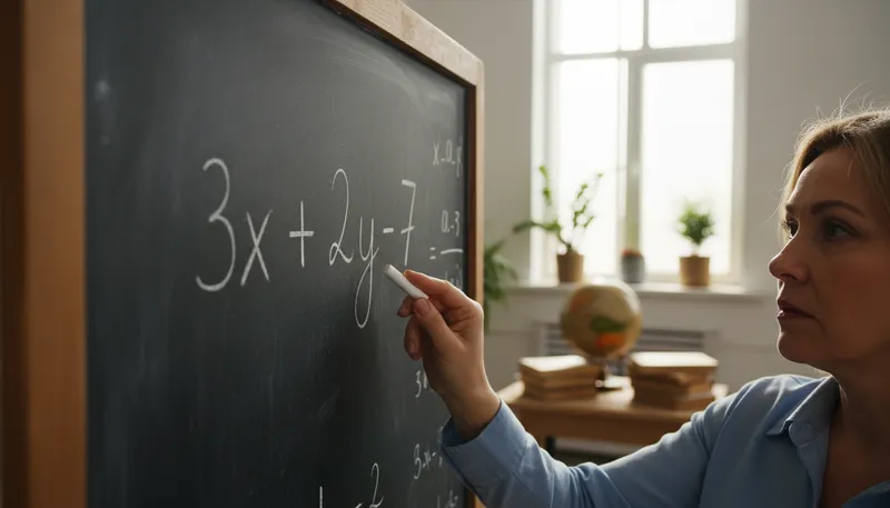 Illustration of expression: a mathematical phrase containing numbers and variables