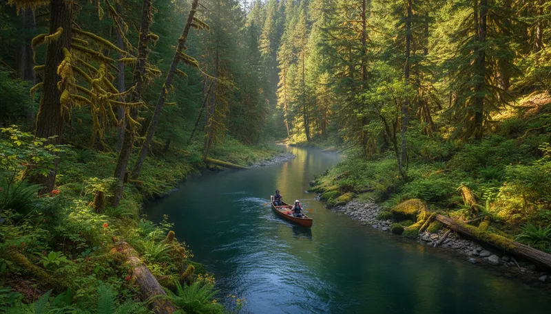 Illustration of klamath: A river in California and Oregon.