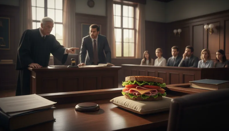 Illustration of indict a ham sandwich: to make a baseless accusation or charge.