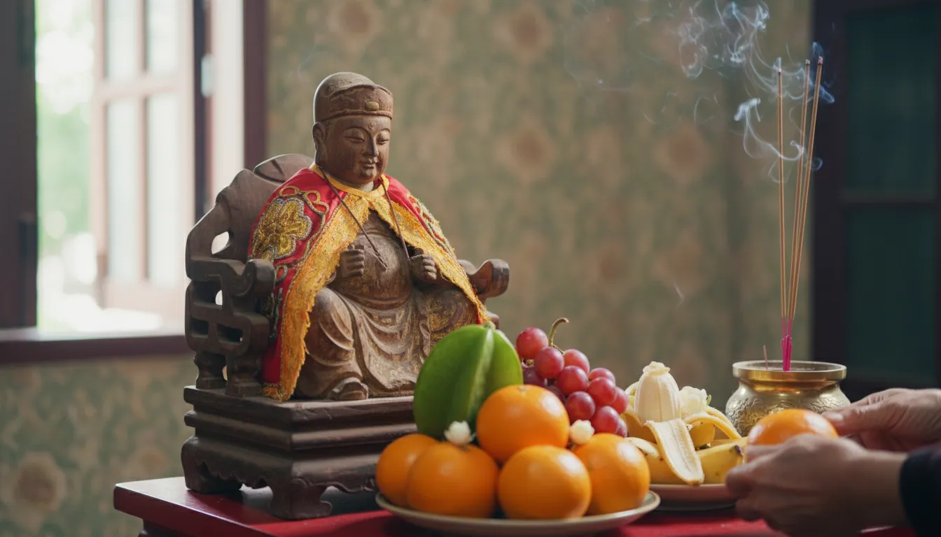 joss 일러스트: A small idol used in Chinese worship.