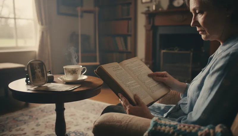 Illustration of autobiography: A book about a person's own life.