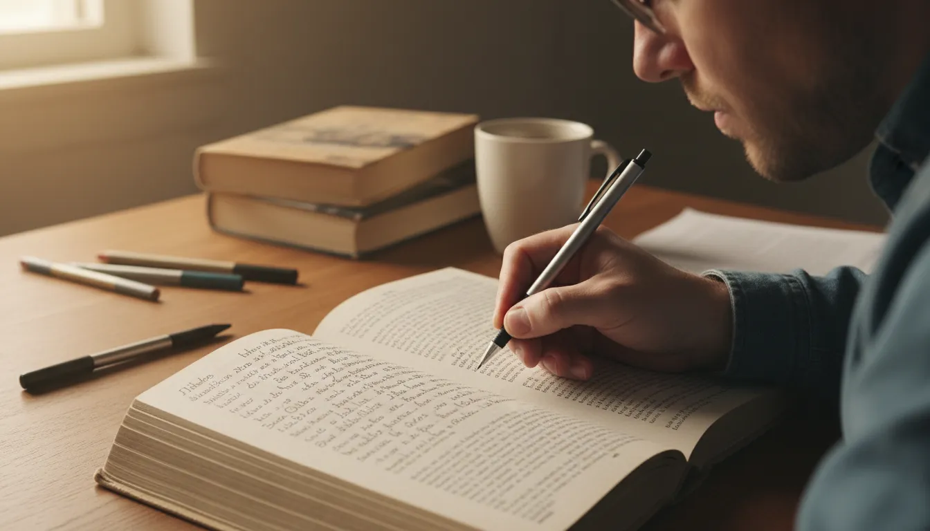 annotationのイラスト：a note added to explain or comment