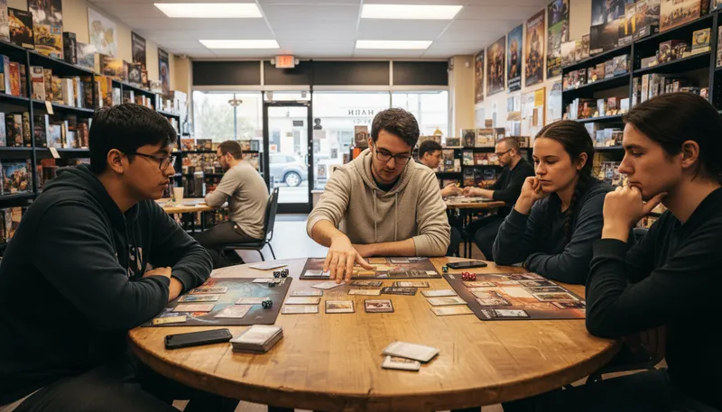 Illustration of mtg: popular trading card game.