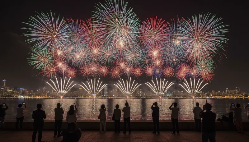 Illustration of spectacle: a visually striking event or display