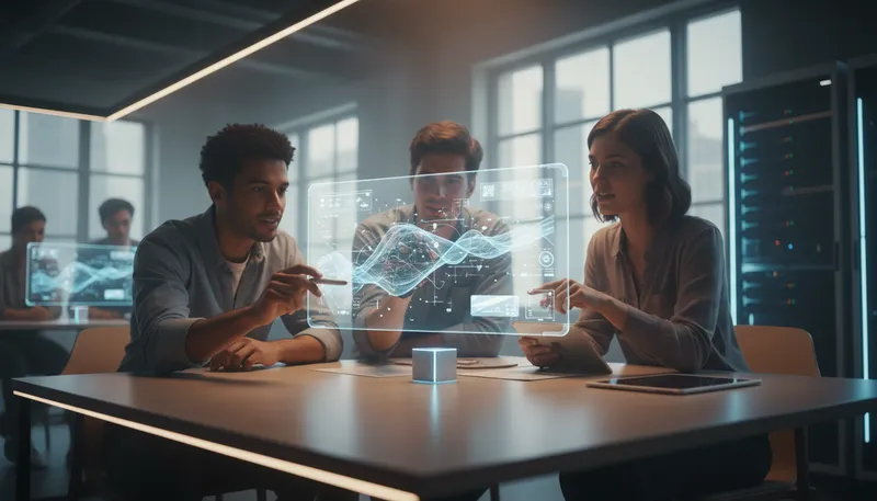 Illustration of bleeding edge: the very latest technology or ideas