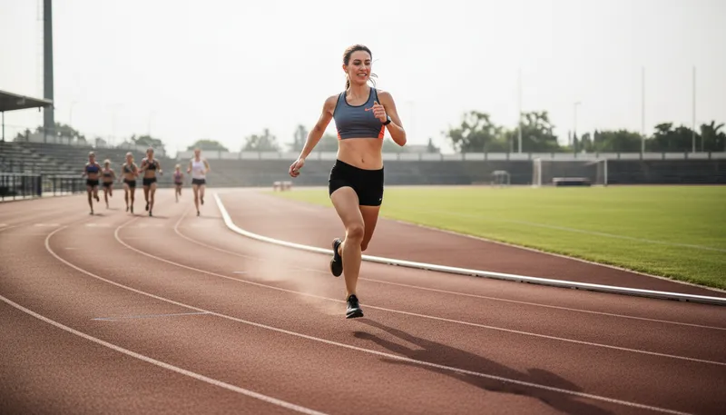 Illustration of run rings around: Outsmart or outmaneuver someone easily.