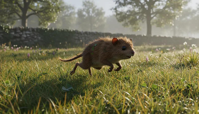 Illustration of gow: a Scottish term for a small animal.