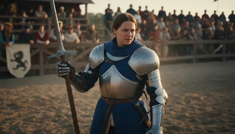 Illustration of chink in the armor: A small flaw in someone's strong defense.