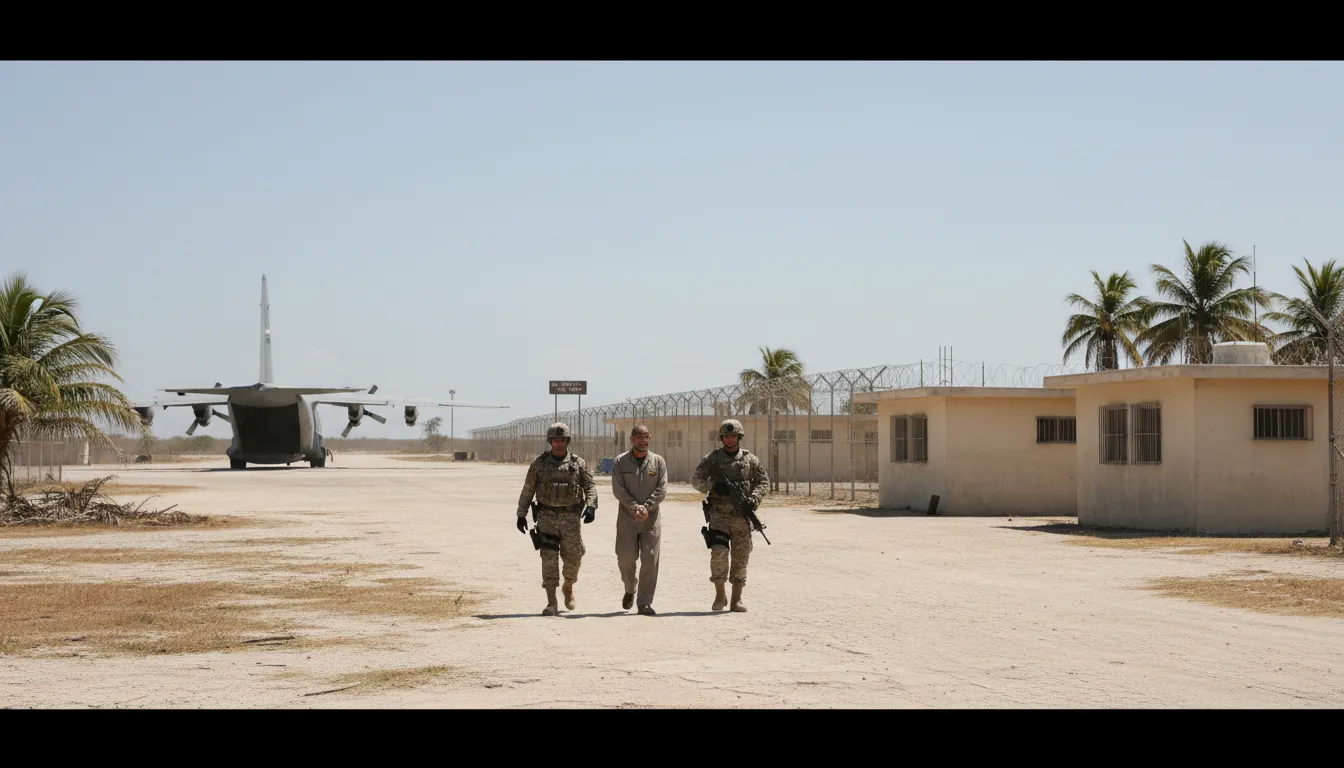 Gitmo का चित्र: Informal name for Guantanamo Bay detention camp.