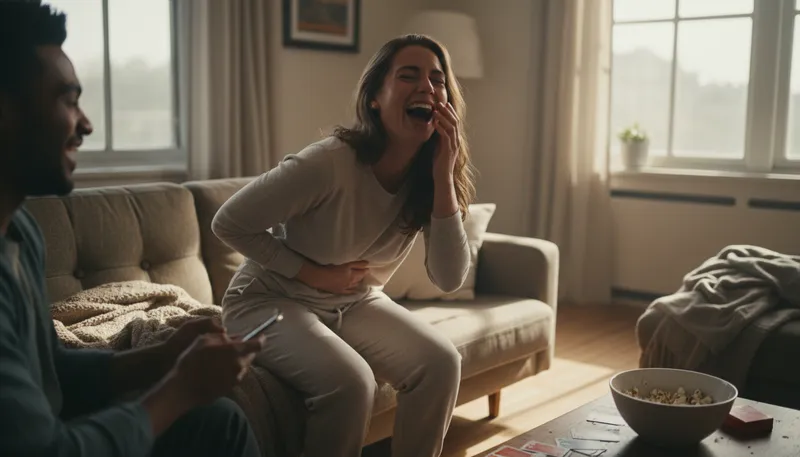 Illustration of i'm dying: to express extreme laughter or amusement
