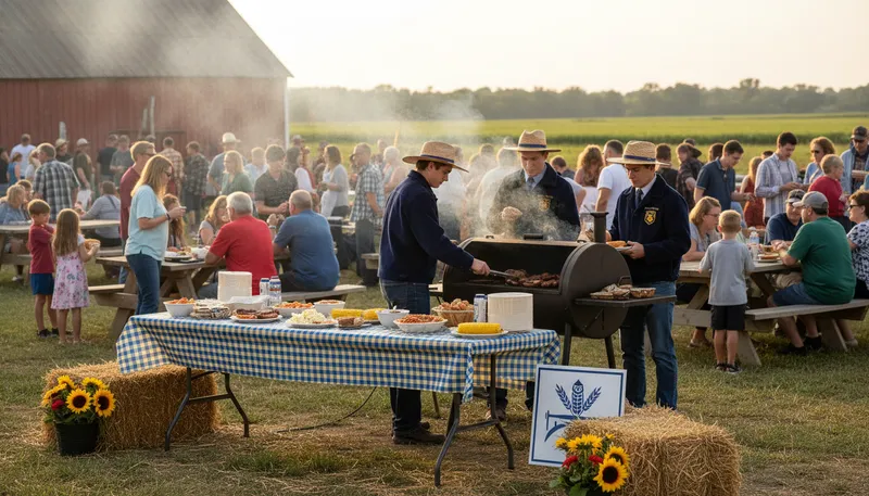 Illustration of ffa: An organization focused on agricultural education.