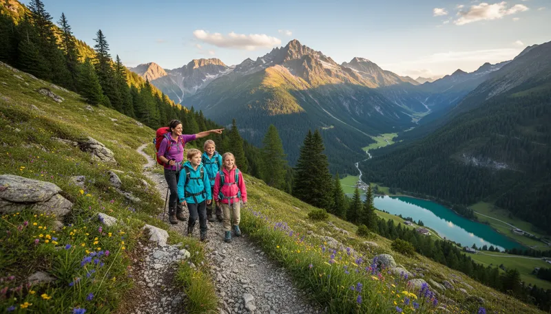 Illustration of tyrol: A mountainous region in Austria and Italy.