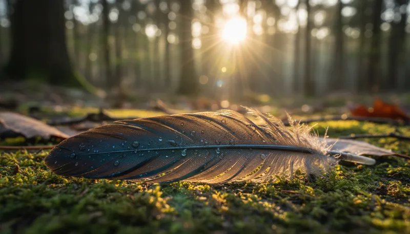 Illustration of pinion: a wing feather of a bird