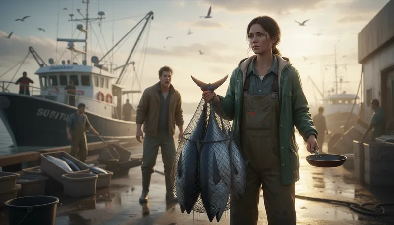 Illustration of bigger fish to fry: more important matters to deal with