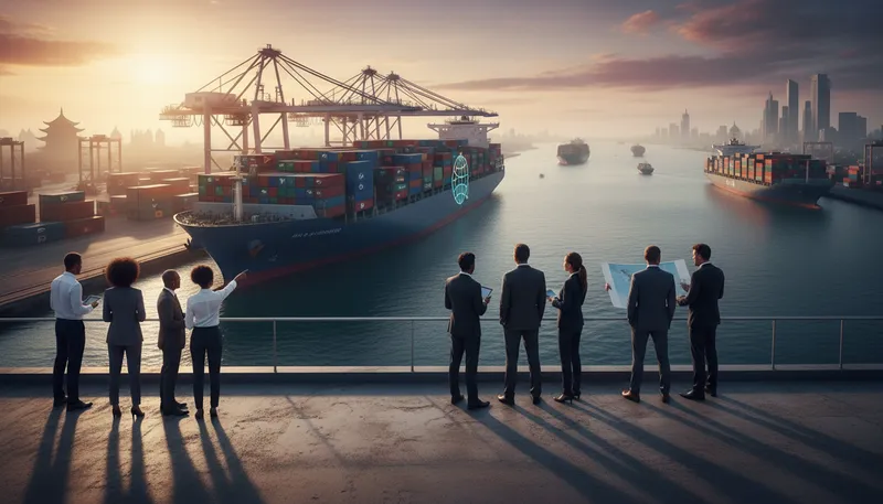 Illustration of empire: a large commercial organization