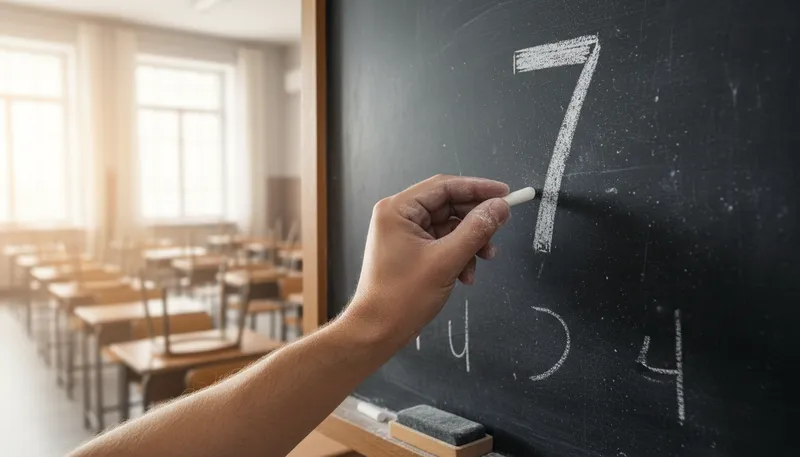 Illustration of number: a mathematical value or symbol