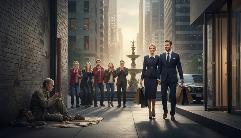 Illustration of disparity: A noticeable difference or inequality.