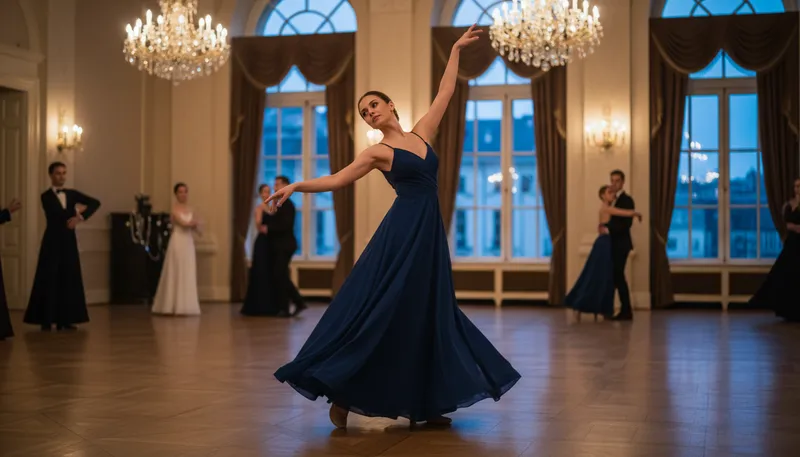 Illustration of grace: elegance or beauty in movement
