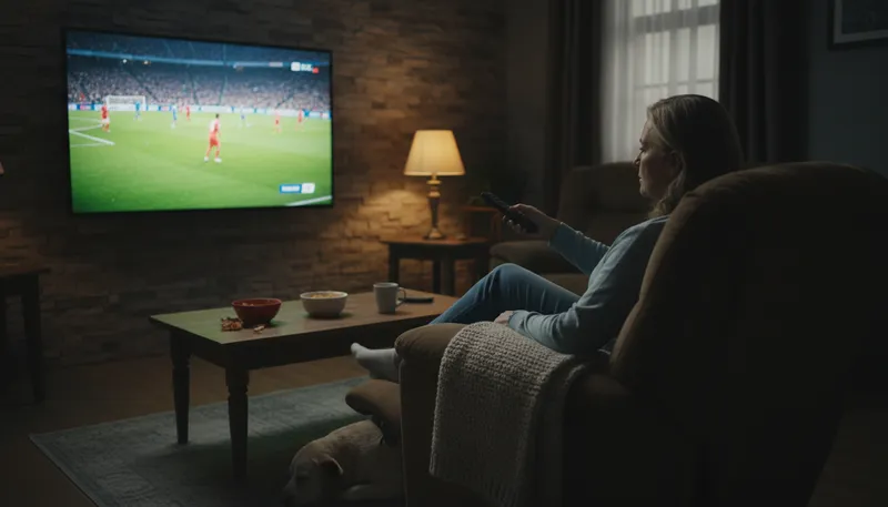 Illustration of tele: Short for television or telecommunication.